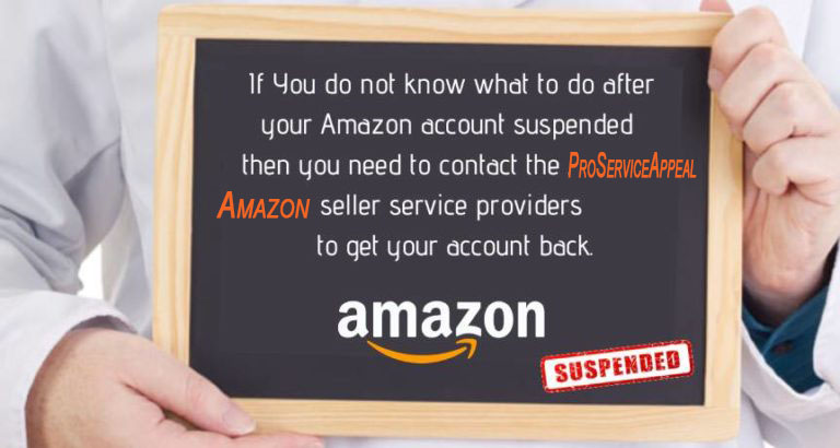 How to get back from Amazon seller account suspension?