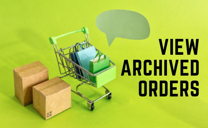view archived orders on Amazon